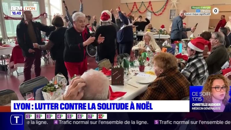Lyon: lutter contre la solitude à Noël