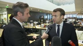 "Si on veut rééquilibrer le déficit commercial, il faut qu’on ait un meilleur accès au marché chinois", déclare Macron 