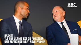 Basket : "Le but ultime est de posséder une franchise NBA" rêve Parker