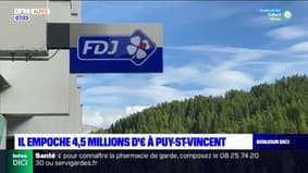 Il remporte 4,5 millions d'euros au loto après avoir joué à Puy-Saint-Vincent