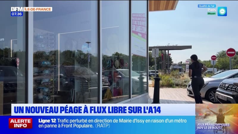 Un nouveau péage à flux libre sur l’A14  (1/1)