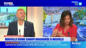 Rhône: une nouvelle usine Sanofi inaugurée à Neuville-sur-Saône