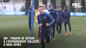 OM : Thauvin de retour à l'entraînement collectif, 6 mois après