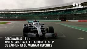 Coronavirus-F1: Après l'Australie, les Grand Prix de Bahreïn et du Vietnam reportés