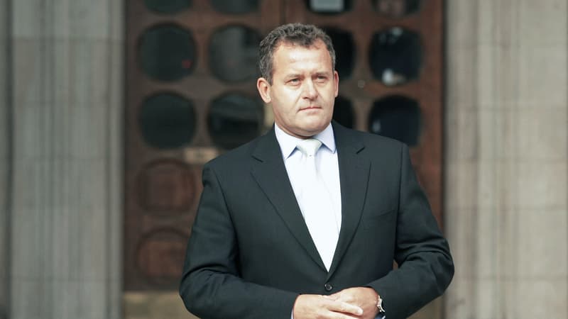 L'ancien majordome de la princesse Diana, Paul Burrell, devant la Haute Cour de Londres, le 14 janvier 2008.