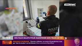 Des faux billets pour maintenir son train de vie