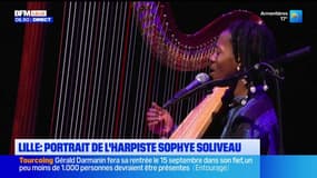 Lille: portrait de l'harpiste Sophye Soliveau
