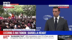 "Soit il y a rupture, soit il aura censure": Jordan Bardella met en garde le nouveau Premier ministre Sébastien Lecornu