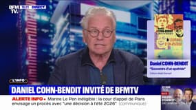 Procès RN: "Il y a une dérive mentale de beaucoup d'hommes et de femmes politiques", affirme Daniel Cohn-Bendit, ancien eurodéputé