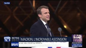 BFMTV Rétro: Macron, l'incroyable ascension