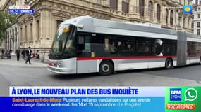 Lyon: le nouveau plan des bus TCL inquiète certains usagers