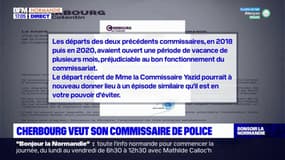 Cherbourg-en-Cotentin: le maire demande la nomination d'un commissaire