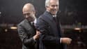 Pep Guardiola et José Mourinho