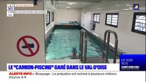 Val-d'Oise: un "camion-piscine" installé dans le département