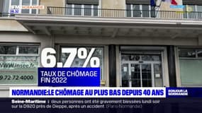 Normandie: le chômage au plus bas depuis 40 ans