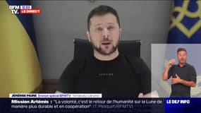 Devant le Medef, Zelensky demande de l'aide pour "reconstruire l'Ukraine après les hostilités"