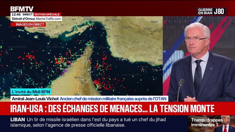 "On peut se poser des questions sur son état mental", estime l'amiral Jean-Louis Vichot à propos de Donald Trump