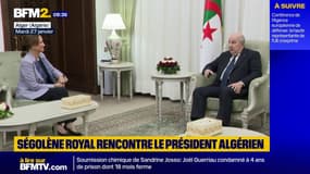 Algérie: Ségolène Royal plaide pour le "dialogue" et le "respect" auprès du président Tebboune