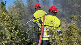 L'incendie de Mouriès (Bouches-du-Rhône), a parcouru 130 hectares le samedi 5 février. Il reste sous surveillance.