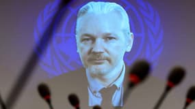 Julian Assange, conférence à Genève, le 23 mars 2015