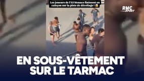 Bloqués sans air conditionné, les Monégasques sortent de l'avion... en caleçon