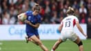 Morgane Bourgeois face à Megan Jones lors de la demi-finale de la Coupe du monde de rugby le 20 septembre 2025 à Bristol