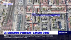 Lyon: un homme s'introduit dans un Ehpad