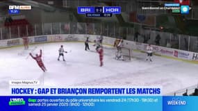 Hockey sur glace: Gap et Briançon remportent les matchs