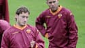 Francesco Totti et Jérémy Ménez à l'AS Roma
