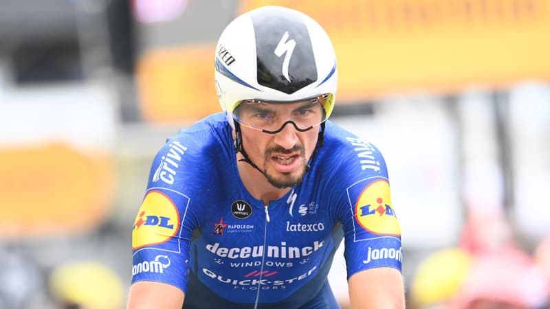 Tour de France: Alaphilippe revoit ses plans et veut se "faire plaisir" après son chrono décevant