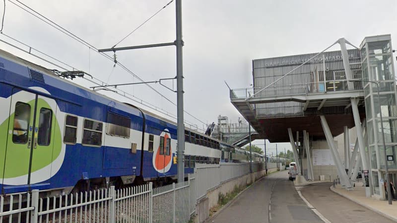 Les faits se sont produits à la gare de Créteil-Pompadour.