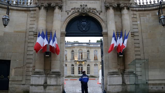 L'hôtel de Matignon.
