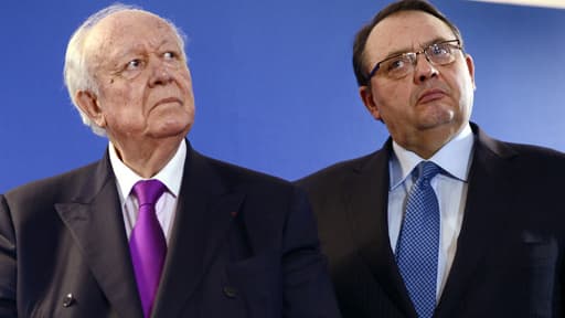 Jean-Claude Gaudin et Patrick Mennucci seront les deux rivaux de cette municipale à Marseille.