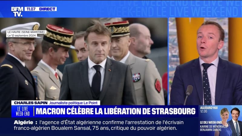 Emmanuel Macron célèbre les 80 ans de la Libération de Strasbourg