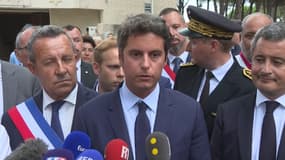 Gabriel Attal, à La Grande-Motte le 24 août 2024