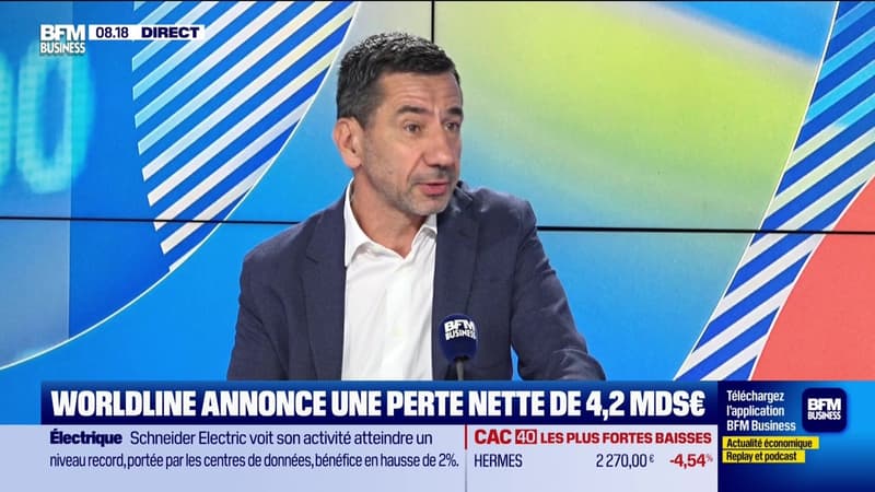 Pierre-Antoine Vacheron (Worldline) : Wordline annonce une perte nette de 4,2 milliards d'euros - 31/07
