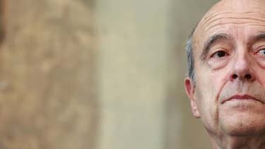 Alain Juppé à la mairie de Bordeaux. Le maire de la ville fait la course en tête dans les sondages sur la primaire des Républicains.