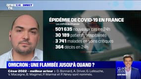 5e vague: pour l'épidémiologiste Pascal Crépey, "ce n'est pas encore le moment de relâcher la pression"