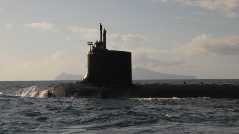 Un sous-marin de classe Virginia américain. 