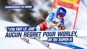 Ski : "J'ai fait le job", aucun regret pour Worley 8e du Super-G à 25 centièmes du podium 