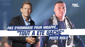 Pas d'hommage pour la der' de Mbappé... "Le PSG a raté la sortie de toutes ses stars" tranche Riolo