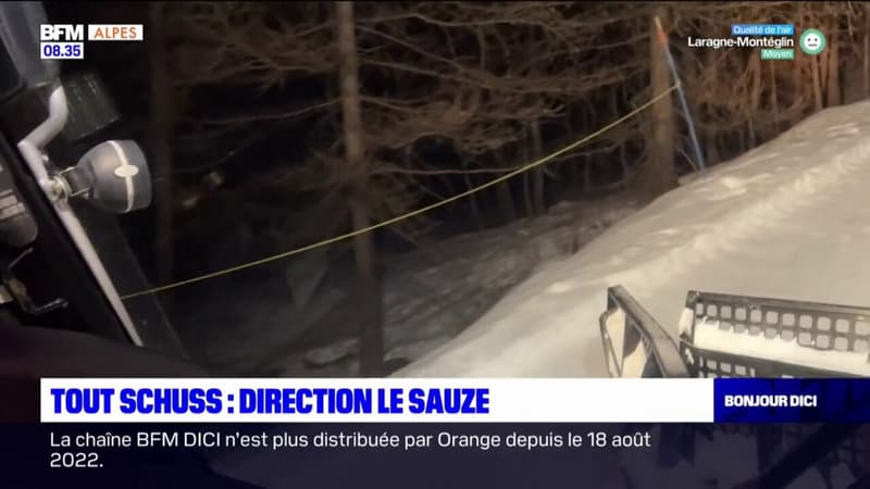 Alpes-de-Haute-Provence: les conditions d'enneigement au Sauze