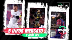 Verratti, Caleta-Car, Dembélé... Les 5 infos mercato du 2 août à la mi-journée