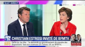 Christian Estrosi face à Ruth Elkrief