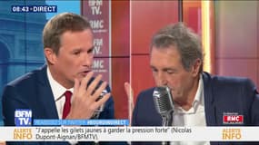 Nicolas Dupont-Aignan: "Je veux proposer aux Français une issue à la crise."