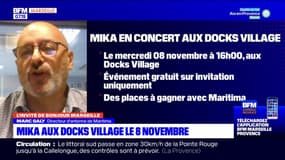 Mika à Marseille: les places pour rencontrer le chanteur sont à gagner sur Maritima 