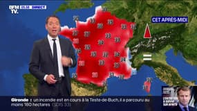 38°C à Toulouse et à Bordeaux cet après-midi... La canicule s'installe dans le Sud-Ouest