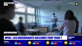 Nord-Pas-de-Calais: les enseignants vaccinés trop tard ? 