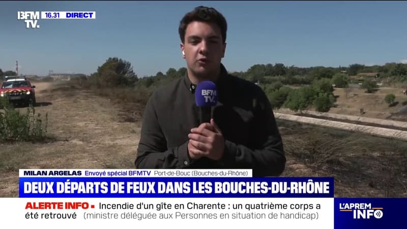Incendies: deux nouveaux départs de feux dans les Bouches-du-Rhône dont un déjà fixé