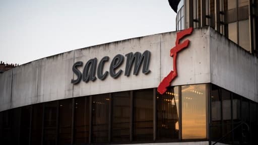 Le logo de la Sacem - Image d'illustration